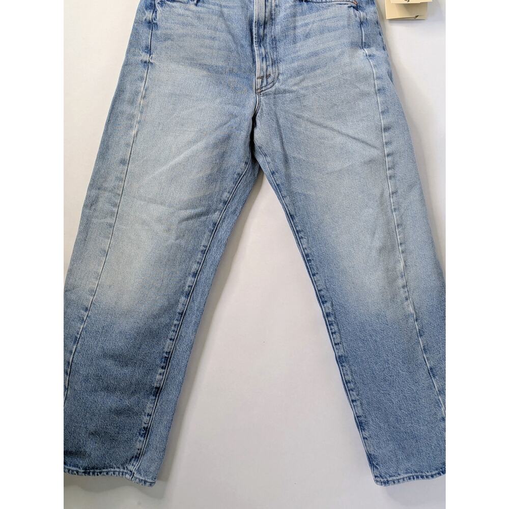 MOTHER Superior Half Pipe Ankle Jeans 27 NWT This Is How I Roll Cotton Blue - Picture 6 of 16